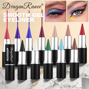 Matte Gel Eyeliner Pen Multi-Functional Colorful Eye Liner Waterproof Smudge-Proof Eye Shadow Stick Long Lasting For Women