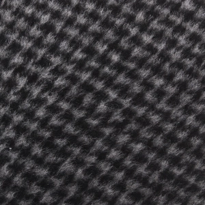 Men's houndstooth wool flat cap featuring a thick winter-warm fabric texture