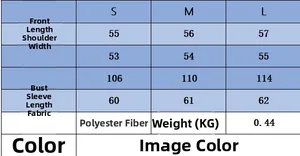 Guida alle taglie per il maglione in maglia con spalle scoperte, taglie S, M, L