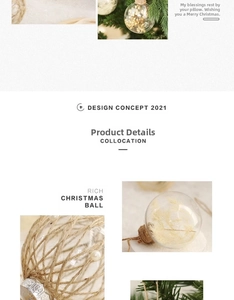 Macro detail of 6cm hemp rope Christmas ball with dry grass filling and pearl accents