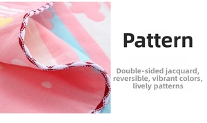 Detail of six-layer cotton towel showing double-sided jacquard weave and neat stitching