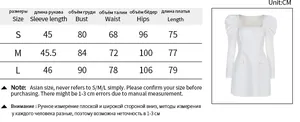 Guide des tailles détaillé pour robe d'automne incluant mesures poitrine taille et hanche