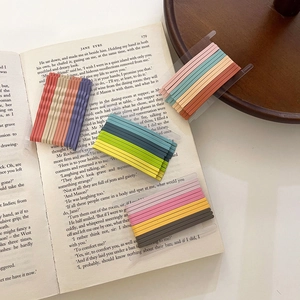 Matte Metal Bobby Pins Colorful Candy Colors Side Hair Clips Barrettes Styling Accessories For Women Girls Kids
