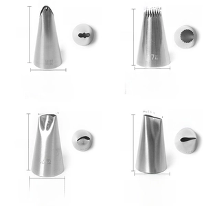 Size chart for 304 stainless steel piping nozzles with specific model dimensions