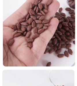 Miniature resin pork ribs for DIY craft projects and dollhouse kitchen decoration