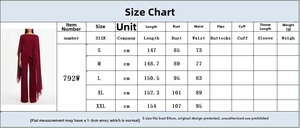 Detailed size chart for women's irregular top and slim jumpsuit two-piece party set