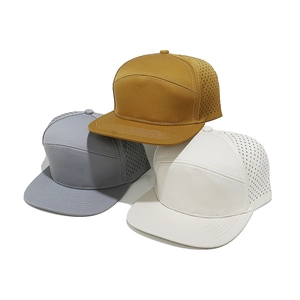 Juego de gorras de béisbol hip hop de ala plana con malla transpirable en colores