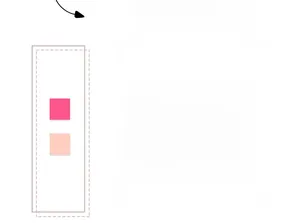 Détail de faux ongles courts roses dégradés avec pointes french roses en lot de 10 pièces