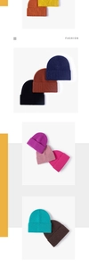 Detailed view of rib-knit texture and rich color palette for warm winter beanies