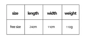 Size chart for men's PU leather gloves showing length width and weight specifications