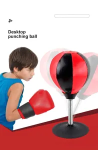 Bureau bokbal voor kinderen met sterke zuignap en flexibele metalen veerhouder