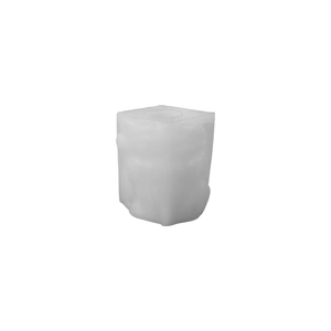 3D Santa Claus silicone mold for DIY flower pots and candle holders Christmas decorations