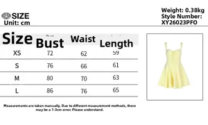 Guide des tailles pour robe corset vintage française avec mesures en cm et informations