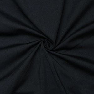 Detailed macro view of black ribbed fabric texture and elastic spiral weave on bodysuit