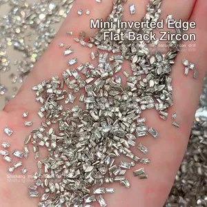 Mini Nail Art Zircon Rhinestones Sparkly Flatback Mixed Shapes DIY Manicure Decoration Accessories