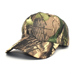 Casquette de baseball camouflage jungle avec motif de feuilles pour protection solaire