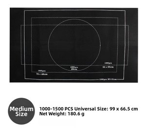 Détail du tapis de puzzle en feutre avec guides pour 1000-1500 pièces, 99x66,5cm
