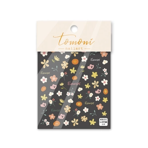 5D embossed nail stickers featuring colorful crayon-style flowers and heart patterns