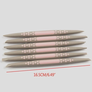 Detail showing set of 6 double-ended fondant sculpting tools with 16.5cm length markings