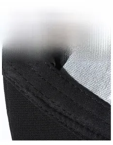 Detail of moisture-wicking sweatband and premium stitching inside the baseball cap
