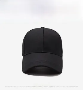 Detail of black cotton baseball cap with a metallic Z logo and classic 6-panel design