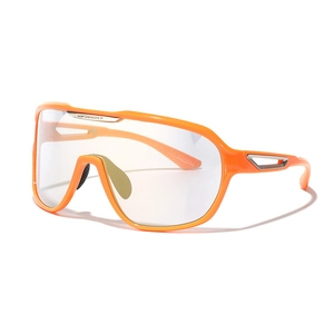 Y2K Shield Sunglasses Oversized PC One Piece Visor Lens UV400 Windproof Futuristic Cyberpunk Sporty Eyewear For Men Women