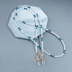 Bohemian Acrylic Beaded Eyeglass Chain For Women Anti-Lost Sunglasses Strap Cord Holder Fashion Neck Lanyard Glasses Accessories