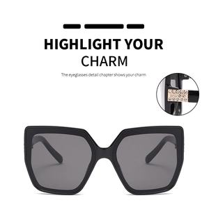 Macro detail of sparkling rhinestones on vintage cat eye sunglasses temple