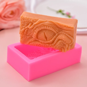 Dragon Eye Silicone Mold Scale Texture Fondant Cake Decorating DIY Craft Soap Candle Resin Plaster Aromatherapy Tool