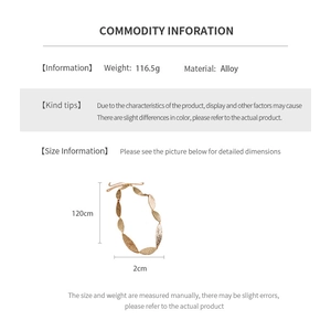 Detailed technical diagram showing dimensions and alloy specs for the leaf-shaped waist chain