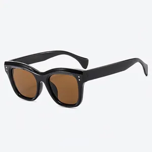 Retro Square Frame Sunglasses Fashion UV400 Protection Eyewear For Women Men PC Frame AC Lens Outdoor Travel Style