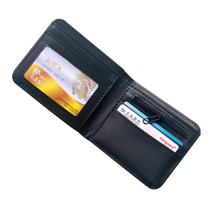 Slim retro bifold wallet with skull print, showing inner card slots and coin pocket