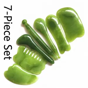 Gua Sha Scraping Massage Tool Natural Resin Facial Body Beauty Massager Multi Shape Skin Care Manual Health Wellness