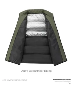 Men's thermal vest featuring silver graphene honeycomb lining for heat retention