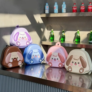 Kids Backpack Oxford Cloth EVA Hard Shell 3D Cartoon Puppy Dog Shape Breathable Lightweight For Kindergarten Toddler Boys Girls