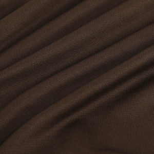 Macro detail of breathable dark brown mesh fabric texture on cycling balaclava