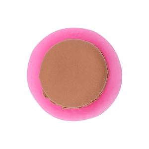 Moule à macaron en silicone rose pour bougies parfumées DIY et décoration de gâteau