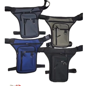 Waterproof tactical drop leg bags in grey, green, blue and black for outdoor sports
