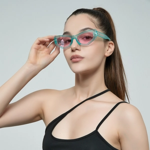 Lunettes De Soleil Œil De Chat Rétro Couleurs Bonbon Y2K Monture PC Verres AC Protection UV400 Mode Pour Femmes Hommes
