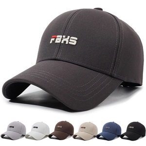 Casquette De Baseball En Coton Unisexe Avec Broderie De Lettres 3D Boucle Métallique Réglable Protection Solaire Chapeau Sport
