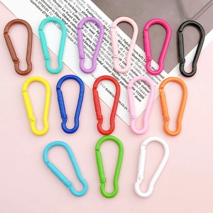 Colorful candy lacquer lobster clasps in 14 colors for DIY jewelry and keychains