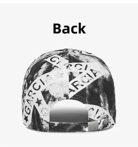 Vue arrière de la casquette graffiti avec logo Garcia et boucle réglable en métal