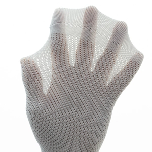 White breathable mesh socks for men with high elasticity and 10A antibacterial fabric