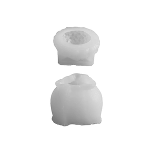 Berry flower cluster candle cup silicone mold for DIY resin and plaster crafts