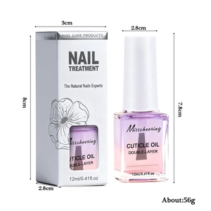 Misscheering nail cuticle oil for dry brittle nails prevention and skin smoothing 12ml