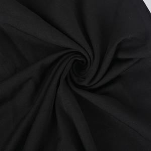 Gros plan du tissu d'un body noir sans manches montrant les détails de la fibre