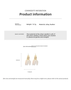 Détails des boucles d'oreilles attrape-rêves bohèmes avec plumes blanches et anneaux dorés