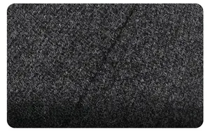 Detailed macro view of precision parallel stitching on thick wool baseball cap fabric