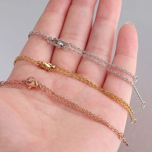 DIY Armbänder aus Edelstahl mit Karabinerverschluss in Gold, Silber und Roségold