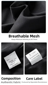 Detail of 100% polyester mesh fabric with windproof and water-repellent properties